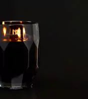 ONNO Jewel Black SUNSET Duftkerze Raumduft M